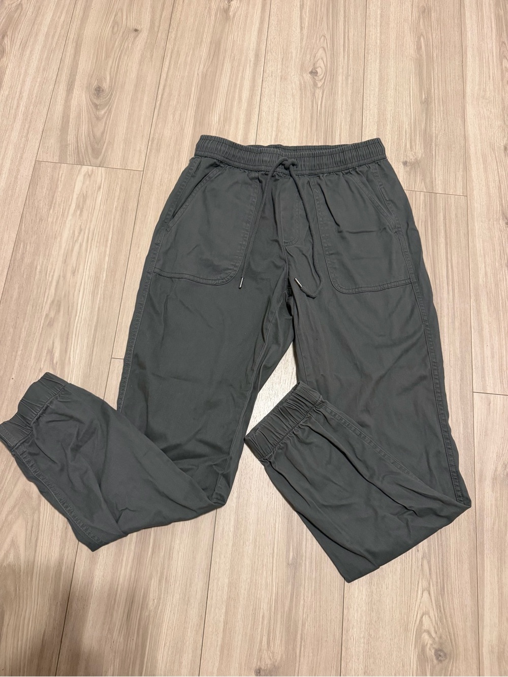 C&C California Women's Olive Green Drawstring Jogger Pants